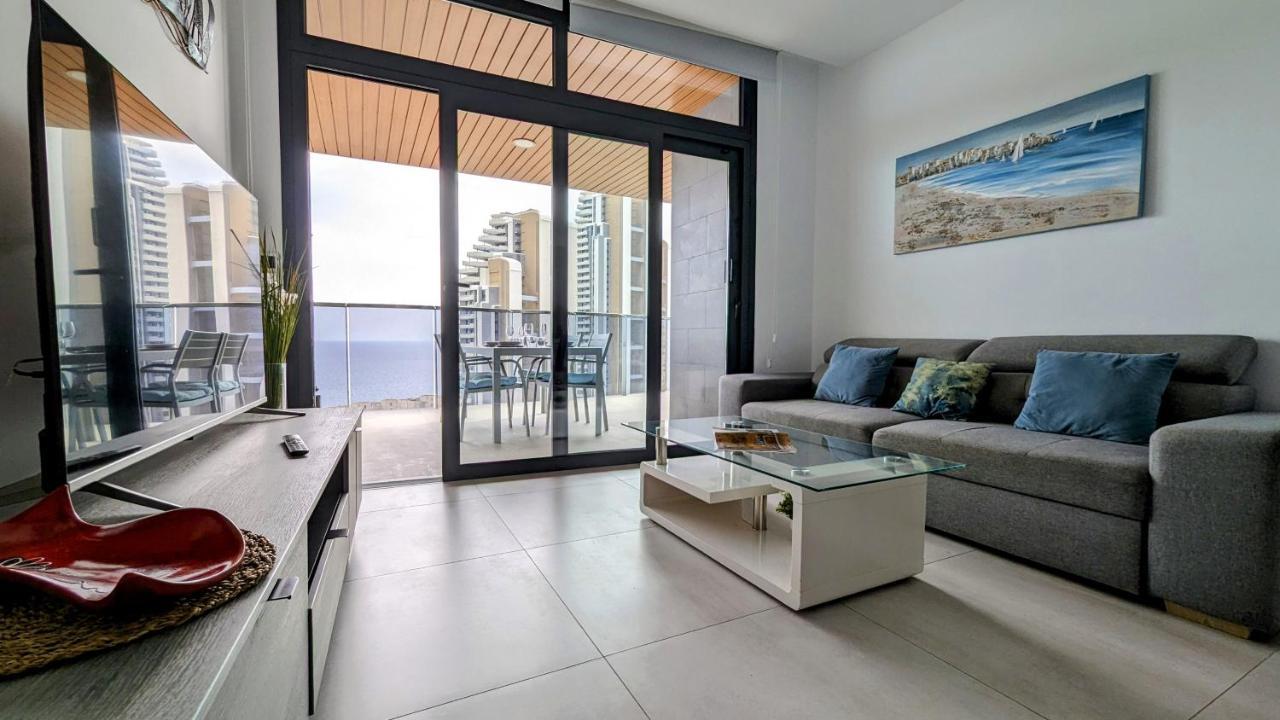 Sunset Waves Sea View Apartments Benidorm Exterior foto